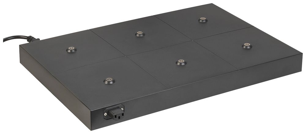 Base di ricarica SLV VINOLINA TWO per 6 lampade 37W nero