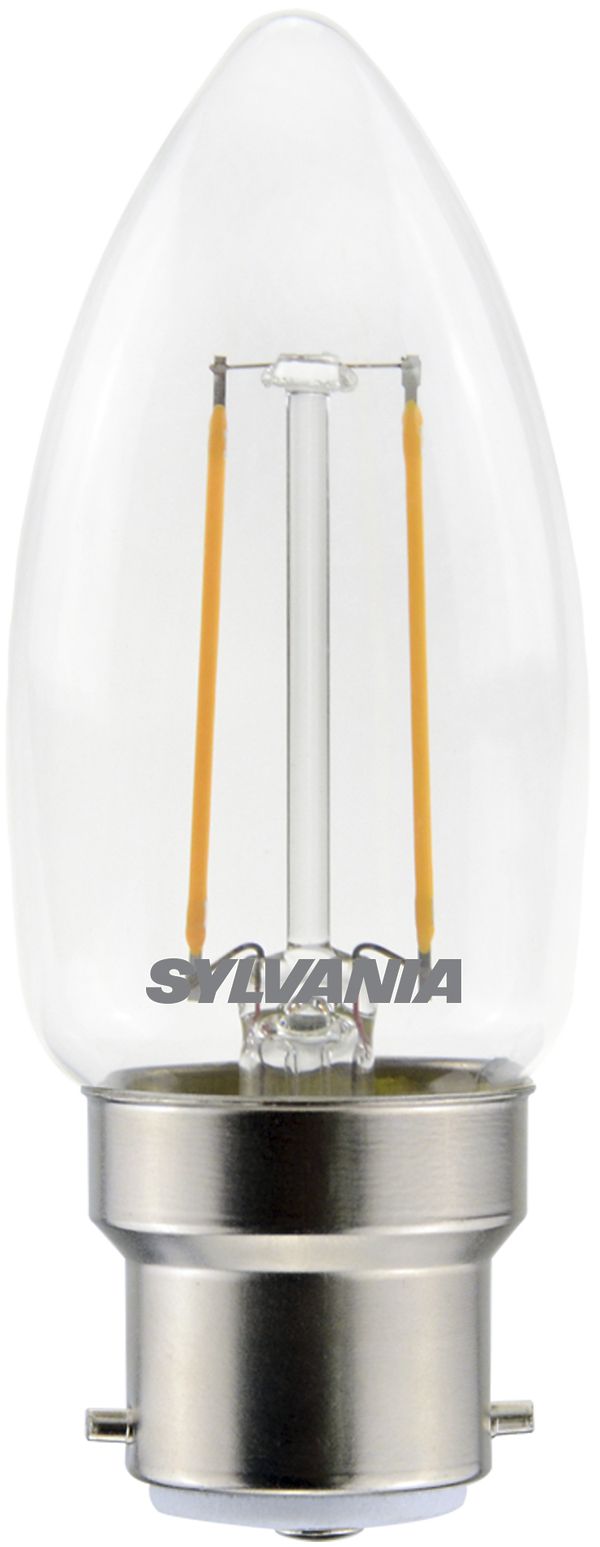 Lampada LED Sylvania ToLEDo CANDLE B22 2.5W 250lm 827 KL SL