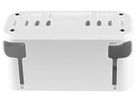 Presa multipla A. Steffen Cable Organizer Box con interruttore 5×T13 bianco