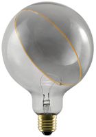 LED-Lampe SLV Illusion Globe E27 5W 2200K DIM mattiert Rauch Ø125×180mm