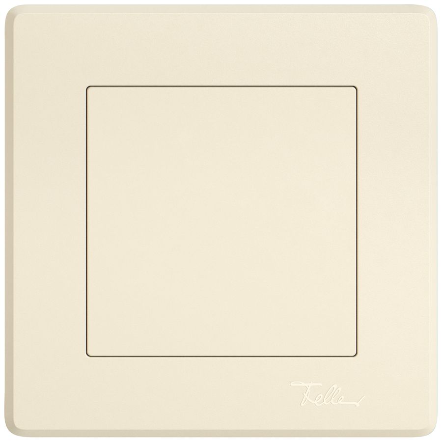 UP-Blindabdeckung EDIZIO.liv SNAPFIX® mit Steckbefestigung cr