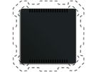 EB-Luftgütesensor KNX MDT SCN-CO2M6016.02 CO2-Sensor schwarz