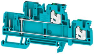 Borne de passage joignable WM SPGTB 2.5 2T VL 4C/2 BL 2.5mm² 2×2 DIN35 bl