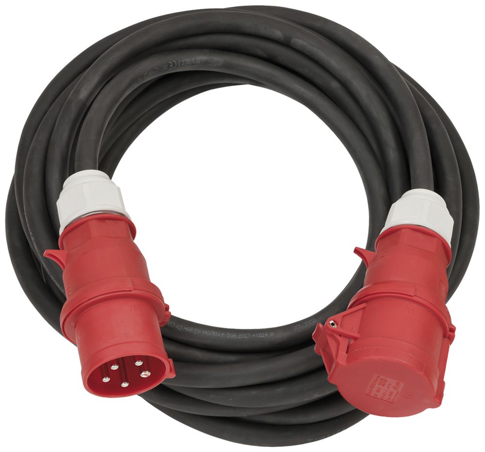 Cavo di prolunga Brennenstuhl gomma 32A 400V 5×6mm² CEE32/CEE32 10m ne