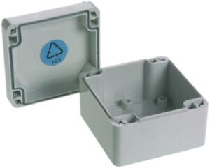 Boîtier AP PC 160×80×85mm, gris clair, IP65, Lithos Woertz