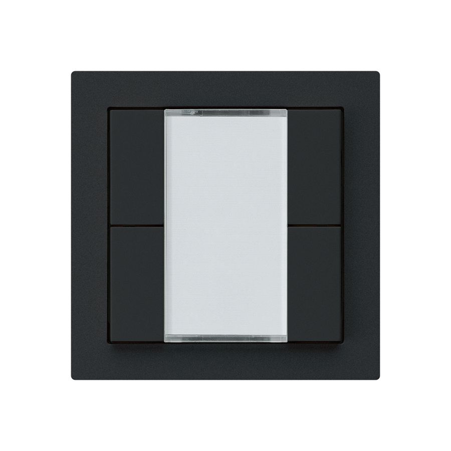 Poussoir ENC kallysto A KNX 4× s/e-link noir