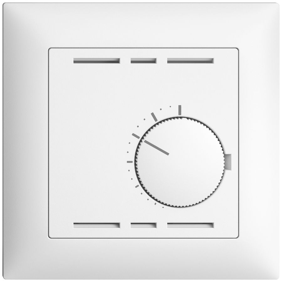 UP-Raumthermostat EDIZIOdue weiss ohne Schalter