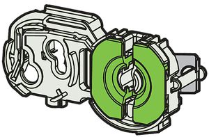 Lampenfassung G13, 3345-C/MAU-13-TR, gefedert