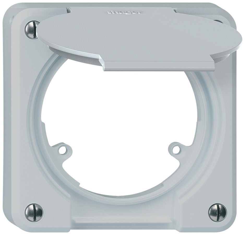 Oberteil robusto grau mit Klappdeckel 3-Punkt mit Reduzierfrontscheibe