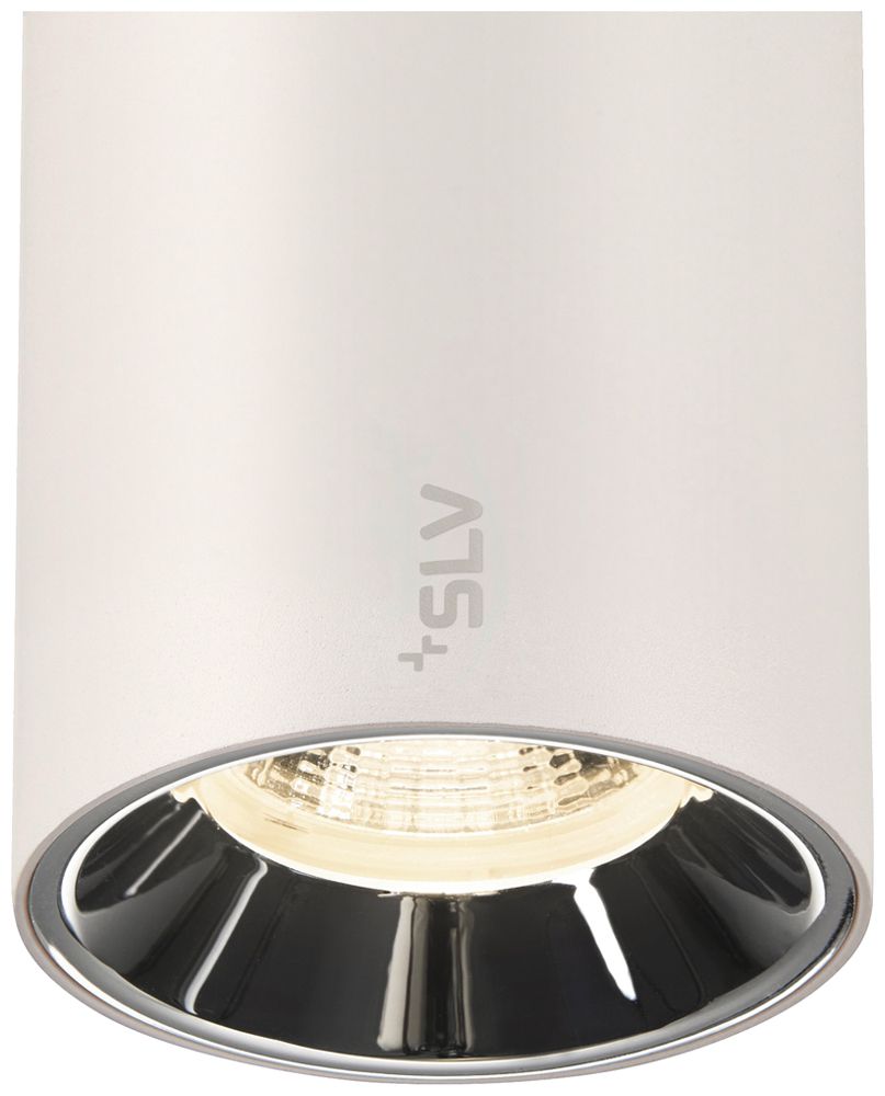 LED-Pendelleuchte SLV NUMINOS S 48V AD 16W 1350lm 940 DALI Ø60 weiss/Silber