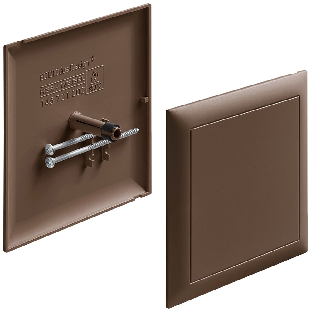 Coperchio innesto HSB scato.deriv.design EDIZIOdue 130×130mm cof s.alogeni