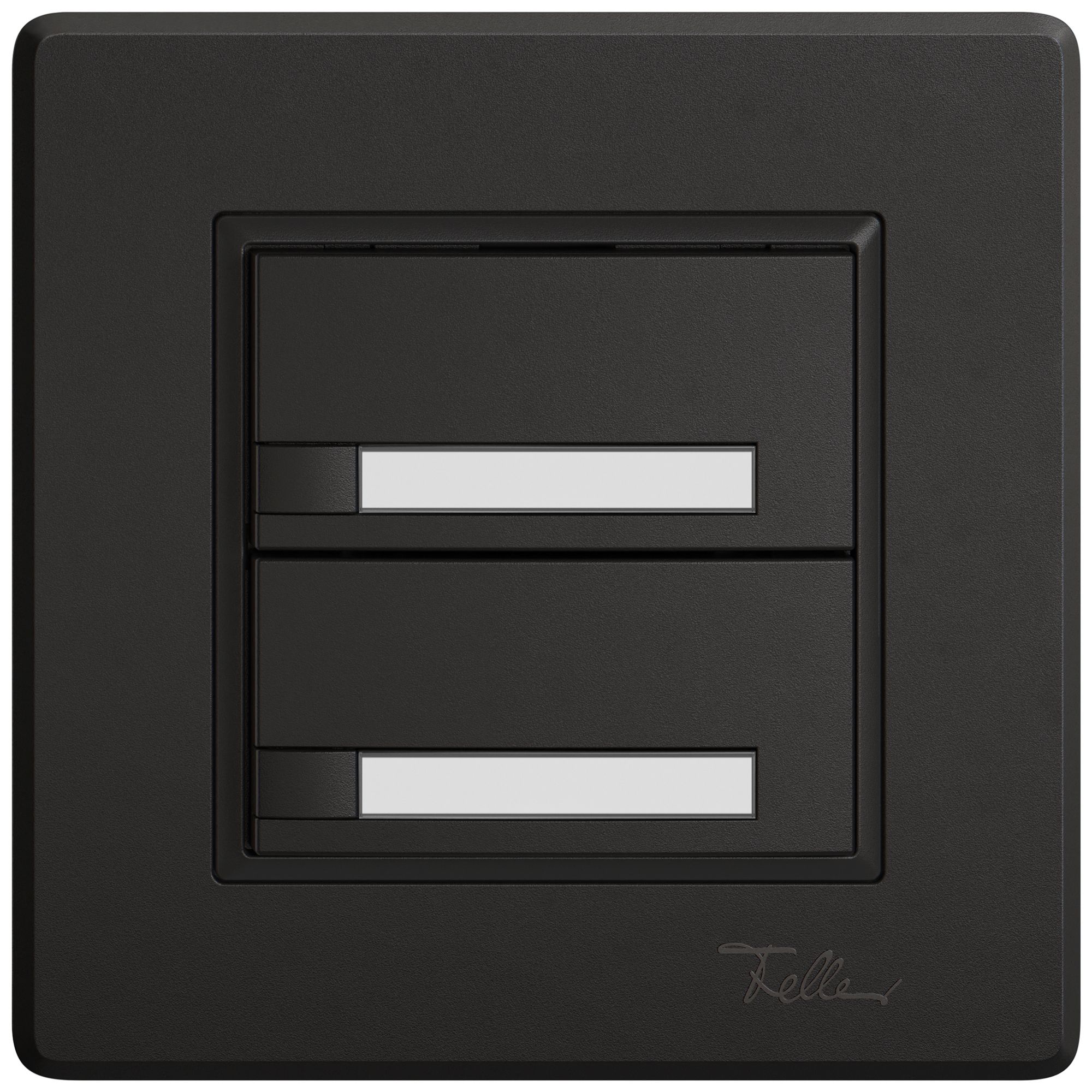 Pulsante KNX RGB INC EDIZIO.liv SNAPFIX® sensore temp.s.LED targ.2× com.1T ne