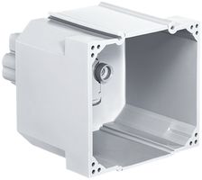 UP-Kombi-Einlasskasten AGRO 1×1 grau für Teleskop-Einlasskasten