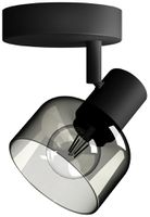 Spot Philips Sleet E14 1×25W Ø100×129×112mm noir