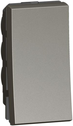 EB-Wippschalter MOS 3/1L 10A magnesium 1 Modul