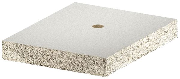 Piastra antincendio BET GLB-PG1 150×120×20mm grigio