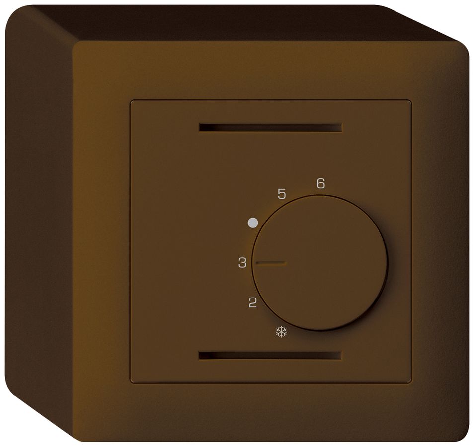 Thermostate d'ambiance AP kallysto brun 24V