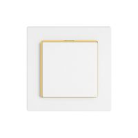 Leuchtdruckschalter EDIZIO.liv SNAPFIX® 3/1L Seitenlinse KS gelb ws