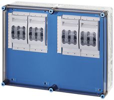 NH-Gehäuse Hensel Mi, 4×3×NH00, mit Sammelschiene, 630A, 5-polig