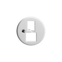 Frontscheibe Standard weiss für DSL-Breitband Dose