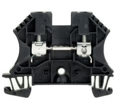 Durchgangs-Reihenklemme Weidmüller WDU Schraubanschluss 4mm² TS35 schwarz
