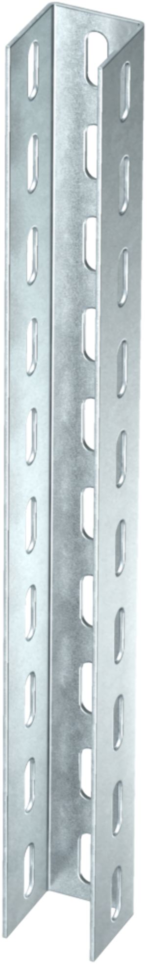 Montant U Bettermann US5 50×50×3000mm zingué à chaud par immersion