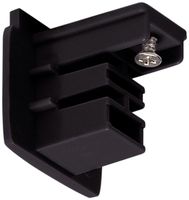 Endkappe SLV für AP-Stromschiene S-TRACK 3-phasig schwarz