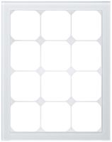 Cadre de recouvrement KAL.art 4×3 274×214mm verre blanc