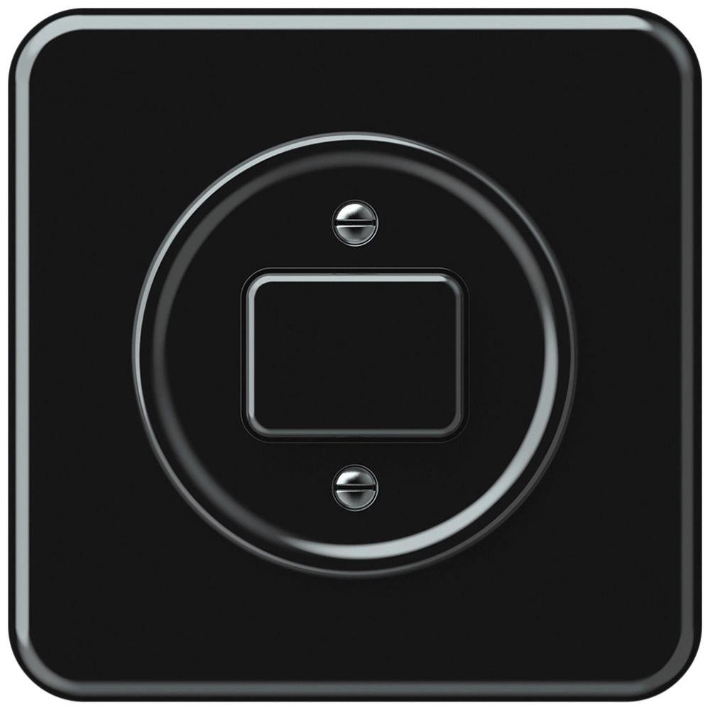 Interrupteur à poussoir ENC origin sch 3 92×92mm noir