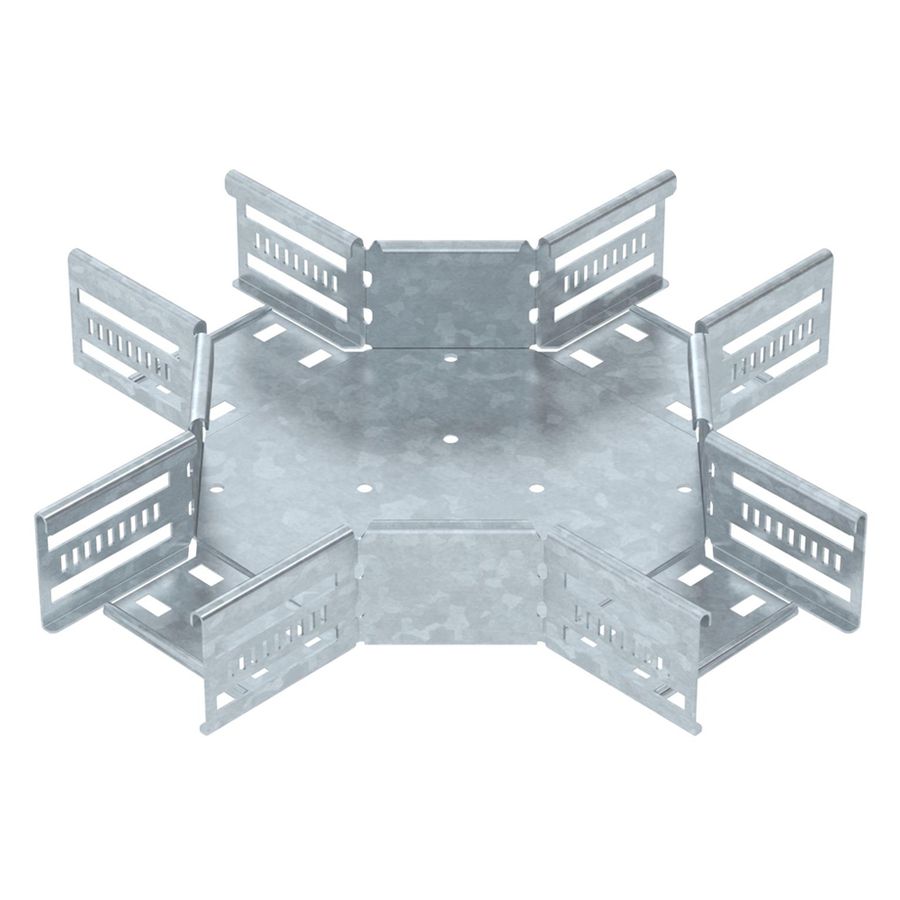Pièce en croix BET RK 60×100mm acier galvanisé à chaud