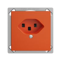 Prise INC EDIZIOdue T23 16A orange, bornes à vis