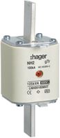 Fusibile HPC Hager NH2 400VAC 180A 125kVA gTr segnalatore centrale inox.