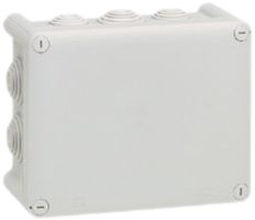 Scatola di derivazione PLEXO 155×110mm vuota grigio chiaro