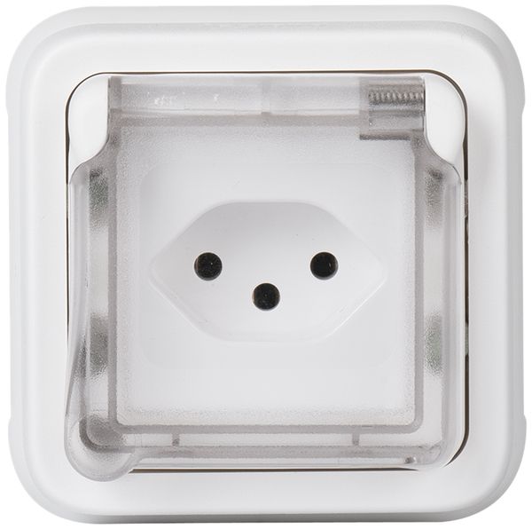 UP-Steckdose PLEXO Typ 13 weiss