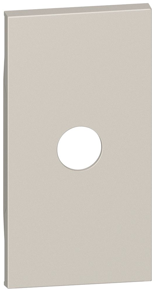 Abdeckung Living Now für TV 1-Loch 2 Module sand