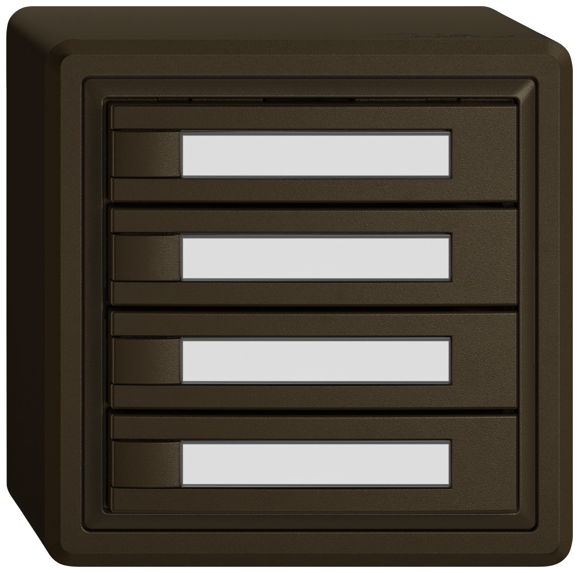 AP-Universaltaster EDIZIO.liv UNI SNAPFIX® o.LED 4× 1-Tbed.Pap.br