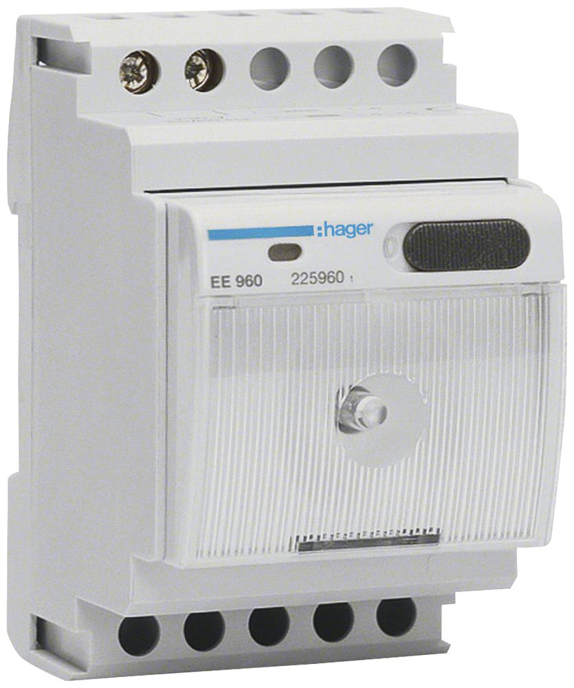 Notleuchte Hager 230V AC Glühlampe 1W Schraubbefestigung IP20