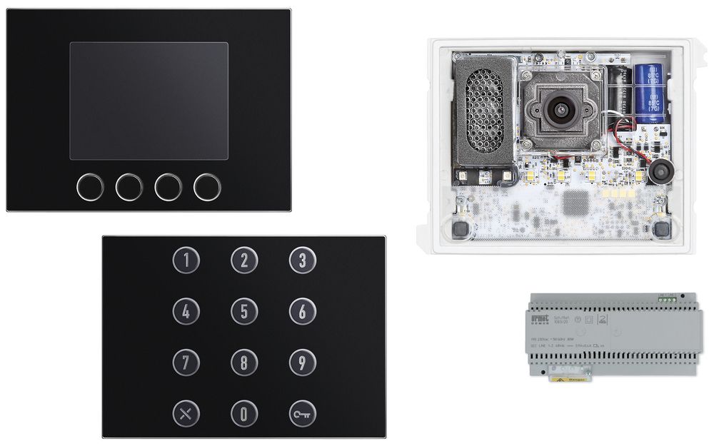 Kit citofono porta video base Urmet Alpha 1783/733