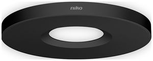 Anneau décoratif Niko Ø 105mm pour détecteur 350-34902, noir