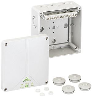 AP-Abzweigdose Abox-i 100 PC 10mm², 140×140×79mm, IP65