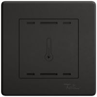 UP-Raumtemperatursensor EDIZIO.liv Wiser SNAPFIX® K+ 230V 96×96mm sz