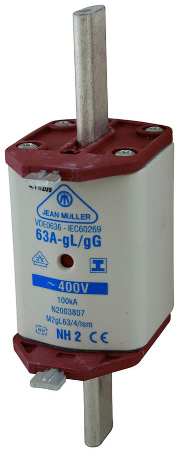 Fusibile HPC DIN-2 400V/80A gL/gG manopola isol.
