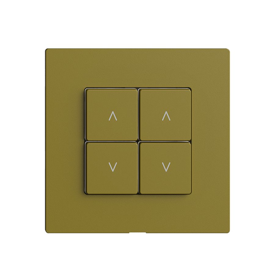 Bedienaufsatz zu Storenschalter 2K/4T Edue Wiser olive
