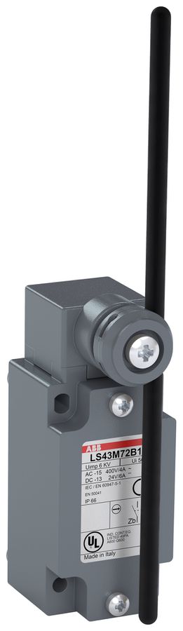 Interrupteur de position ABB LS4 levier rotatif à tige ajustable Zamak M20
