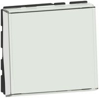 Pulsante di suoneria MOS Easy-Led 2 moduli bianco