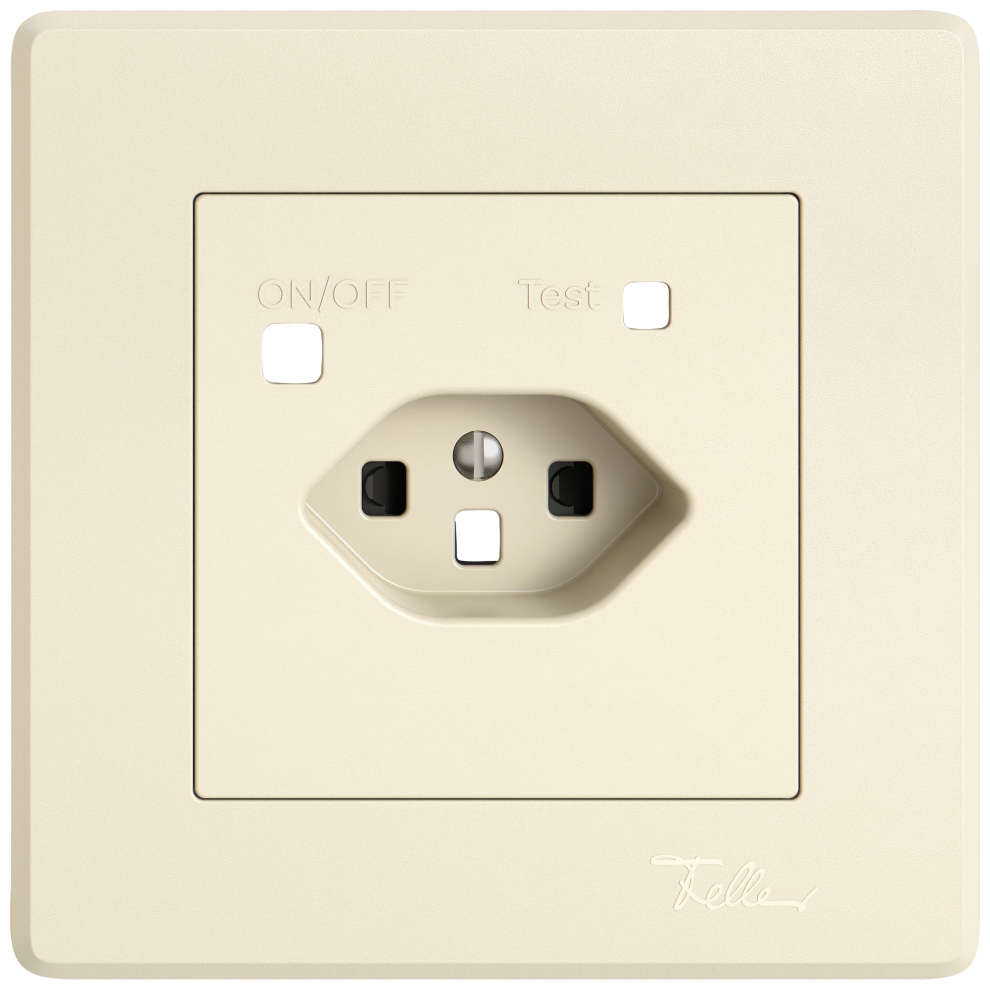 UP-Montageset EDIZIO.liv SNAPFIX® f.Fehlerstrom-Schutzsteckdose T23 Shutter cr