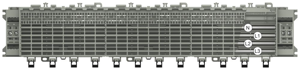 Starterpaket SMISSLINE TP Power Bar System 250A 3LN 68TE