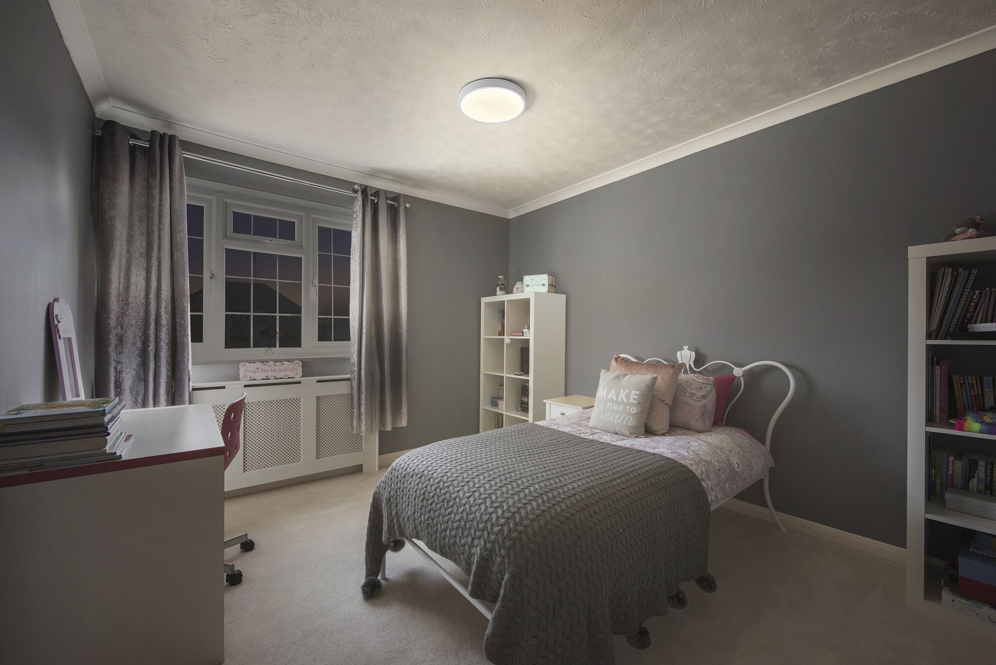 LED-Deckenleuchte LEDVANCE CEILING MOIA 20W 1500lm 3000K Ø280mm weiss