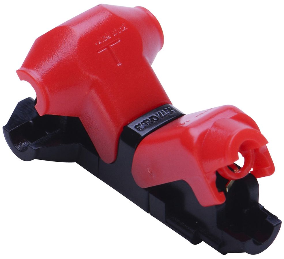 Raccords de câble DOTLUX, forme T, 1 pôle, pour bandes LED, 5 pcs.