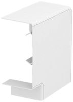 Angle plat Bettermann GK-FH 70×130mm PC/ABS descendant/montant blanc pur